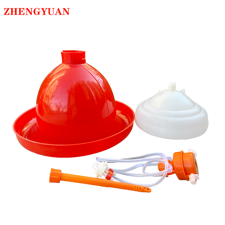 Plastic Poultry Farm Equipment Chicken Farms plasson drinker Automatic Animal Drinkers